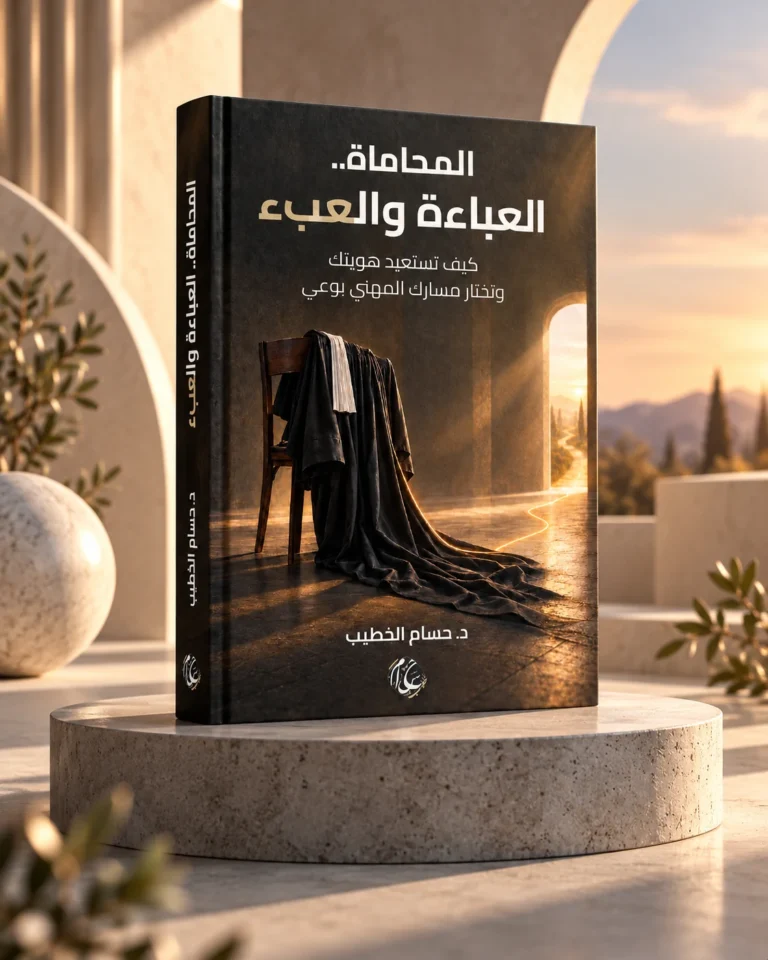 غلاف كتاب المحاماة.. العباءة والعبء